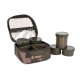 FOX - Puzdro na nástrahy Camolite 6 Pot Hookbait Case