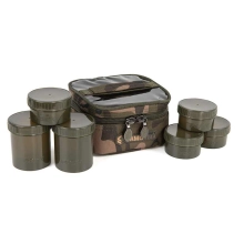 FOX - Puzdro na nástrahy Camolite 6 Pot Hookbait Case