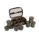 FOX - Puzdro na nástrahy Camolite 8 Pot Hookbait Case
