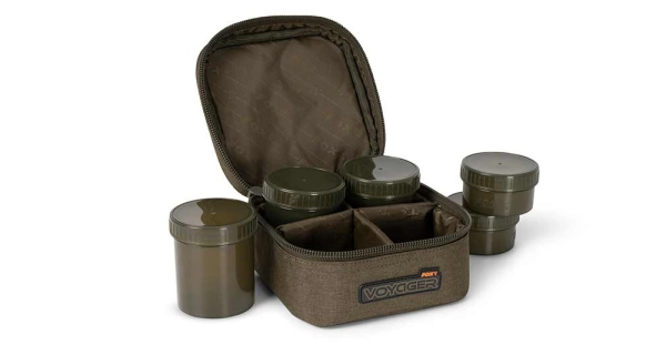 FOX - Puzdro na nástrahy Voyager 6 Pot Hookbait Case