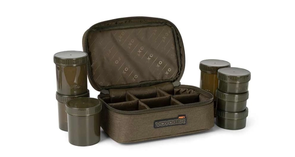 FOX - Puzdro na nástrahy Voyager 8 Pot Hookbait Case