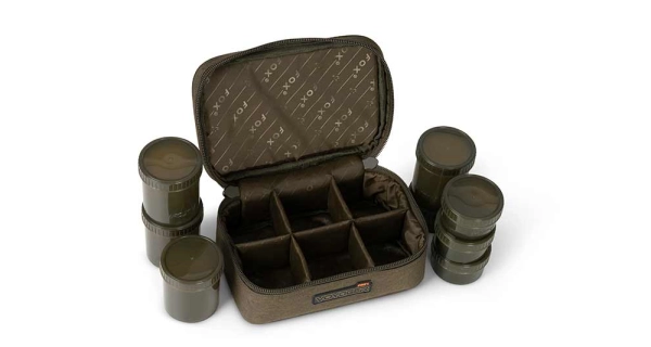 FOX - Puzdro na nástrahy Voyager 8 Pot Hookbait Case