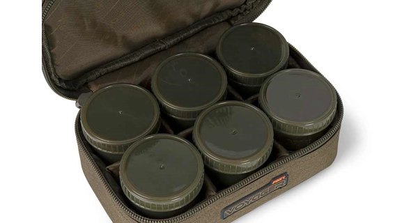 FOX - Puzdro na nástrahy Voyager 8 Pot Hookbait Case