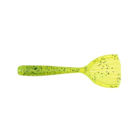 FOX RAGE - Gumová nástraha Floating Creature Shovel Shad 7 cm Chartreuse UV 8 ks