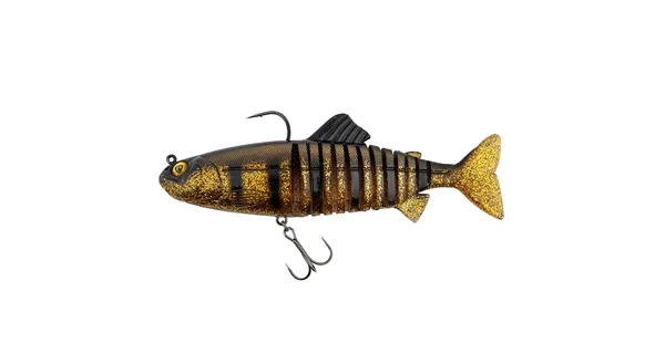 FOX RAGE - Gumová nástraha Jointed Replicant Golden Perch 80 g 18 cm
