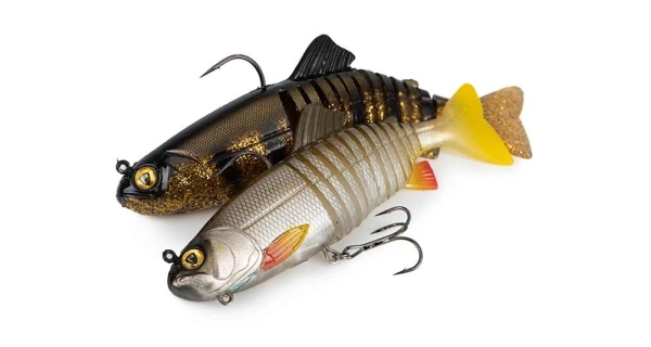 FOX RAGE - Gumová nástraha Jointed Replicant Silver Ghost 130 g 23 cm