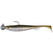 FOX RAGE - Gumová nástraha Loaded Slick Shad 9 cm 10 g UV Aksansas Shiner