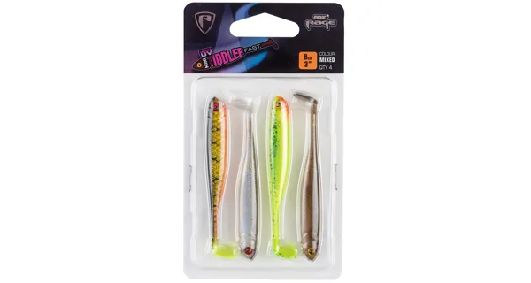 FOX RAGE - Gumová nástraha Mini Tiddler Mixed Color Packs 7 cm 4 ks