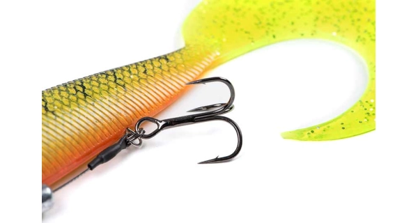 FOX RAGE - Gumová nástraha Pre Grub Loaded 12 cm UV Glitter Perch