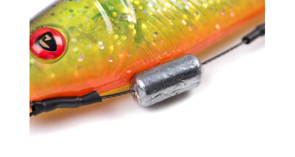 FOX RAGE - Gumová nástraha Pre Grub Loaded 12 cm UV Glitter Perch