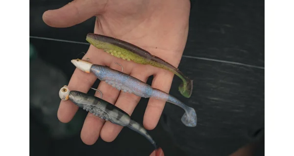 FOX RAGE - Gumová nástraha Scent Shad 9 cm Crystal