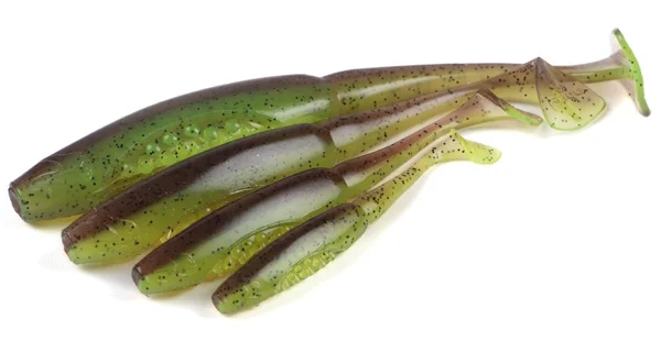 FOX RAGE - Gumová nástraha Scent Shad 9 cm Green Pumpkin