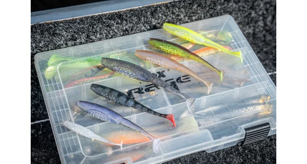 FOX RAGE - Gumová nástraha Scent Shad 9 cm Ultra Natural Perch