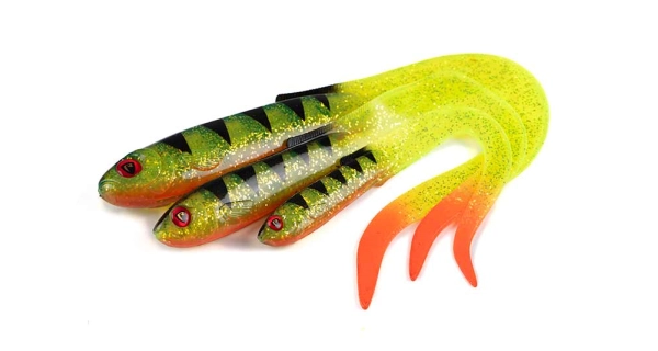 FOX RAGE - Gumová nástraha Slick Eel 35 cm UV Perch