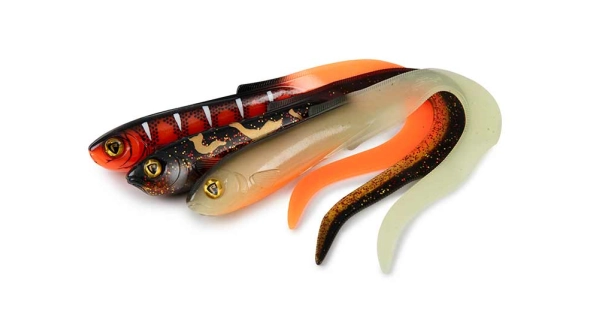 FOX RAGE - Gumová nástraha Slick Eel 35 cm UV Red Wake