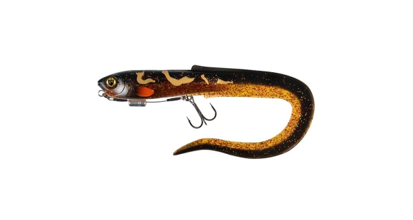FOX RAGE - Gumová nástraha Slick Eel Loaded UV Burbot veľ. 3/0 35 cm