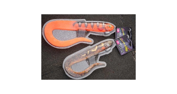 FOX RAGE - Gumová nástraha Slick Eel Loaded UV Red Wake veľ. 3/0 35 cm