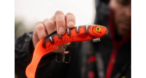FOX RAGE - Gumová nástraha Slick Eel UV Hot Olive veľ. 1/0 28 cm