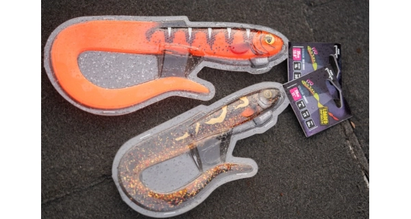 FOX RAGE - Gumová nástraha Slick Eel UV Hot Olive veľ. 1/0 28 cm