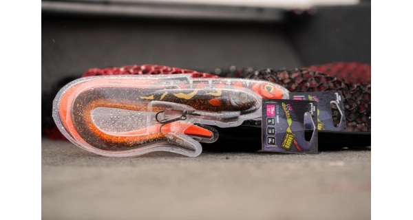 FOX RAGE - Gumová nástraha Slick Eel UV Hot Olive veľ. 1/0 28 cm