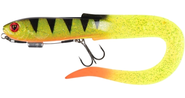 FOX RAGE - Gumová nástraha Slick Eel UV Perch veľ. 1/0 28 cm
