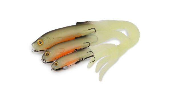 FOX RAGE - Gumová nástraha Slick Eel UV Perch veľ. 1/0 28 cm