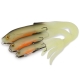 FOX RAGE - Gumová nástraha Slick Eel UV Red Wake veľ. 1/0 28 cm