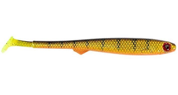 FOX RAGE - Gumová nástraha Slick Fast Super Soft UV Natural Perch 15 cm
