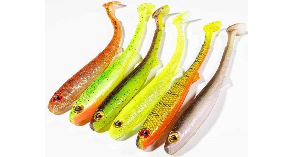 FOX RAGE - Gumová nástraha Slick Fast Super Soft UV Natural Perch 15 cm