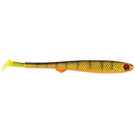 FOX RAGE - Gumová nástraha Slick Fast Super Soft UV Natural Perch 18 cm