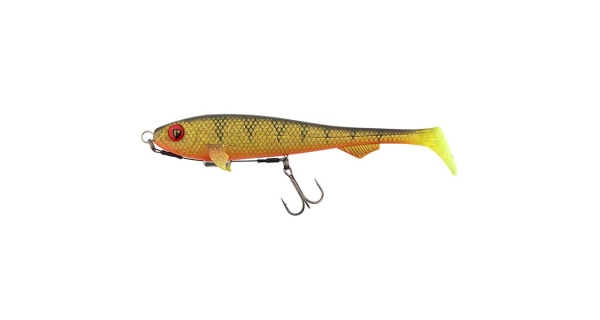 FOX RAGE - Gumová nástraha Super Slick Shad Loaded UV Natural Perch 23 cm