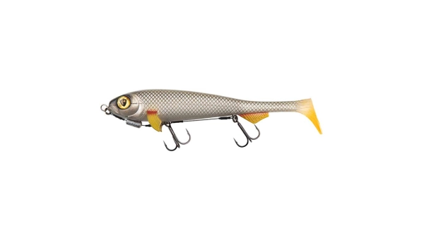 FOX RAGE - Gumová nástraha Super Slick Shad Loaded UV Silver Ghost 23 cm