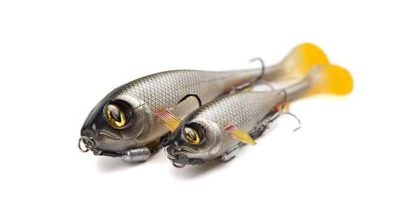 FOX RAGE - Gumová nástraha Super Slick Shad Loaded UV Silver Ghost 23 cm