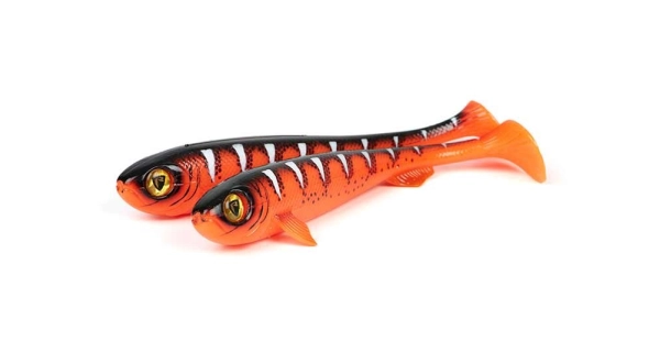 FOX RAGE - Gumová nástraha Super Slick Shad UV Red Wake 18 cm 2 ks