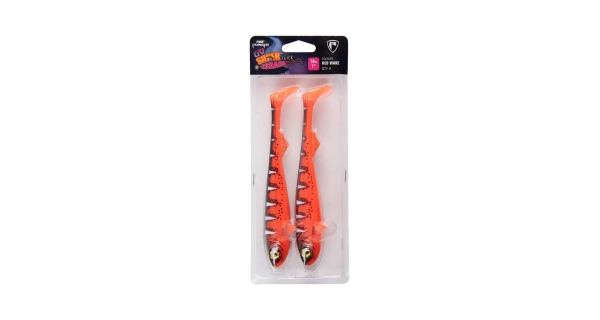 FOX RAGE - Gumová nástraha Super Slick Shad UV Red Wake 23 cm 2 ks