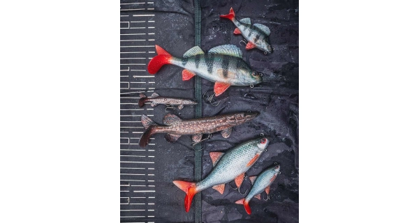 FOX RAGE - Gumová nástraha Ultra Realistic Pike Replicant 10 cm 12 g