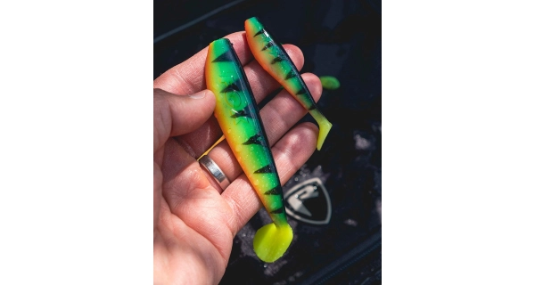 FOX RAGE - Gumová nástraha Zander Pro Shad Fire Tiger 10 cm