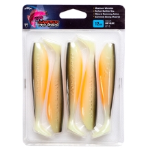 FOX RAGE - Gumová nástraha Zander Pro Shad Ultra UV Single Color Packs Hot Olive 12 cm 5 ks
