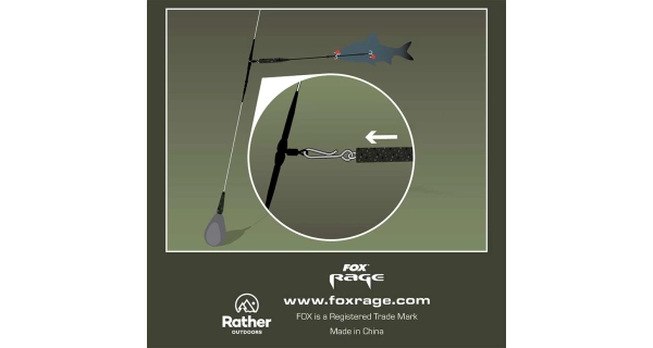 FOX RAGE - Hotový náväzec Kwik Change Paternoster Trace Barbed 40 lb veľ. 4