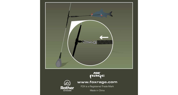 FOX RAGE - Hotový náväzec Kwik Change Paternoster Trace Barbed 40 lb veľ. 6