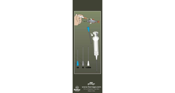FOX RAGE - Injekčná striekačka Oil & Air Kit