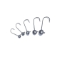 FOX RAGE - Jigová hlava Finesse Jig Heads 3 ks 10 g veľ. 3/0