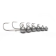FOX RAGE - Jigová hlava Jig X Jig Heads 3 ks 10 g veľ. 3/0