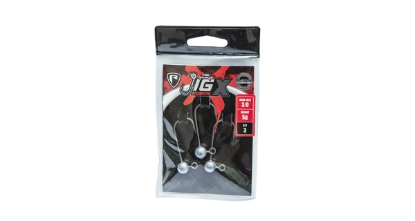 FOX RAGE - Jigová hlava Jig X Jig Heads 3 ks 10 g veľ. 3/0