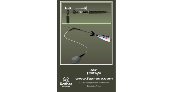 FOX RAGE - Korálky a krúžky Camo Run Rings & Bead Kit 10 ks