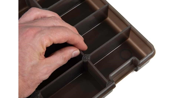 FOX RAGE - Krabička Stack 'N' Store Shield Storage Shallow Small 12 Compartment