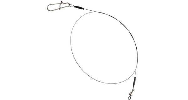 FOX RAGE - Lanko Strike Point Jerk Leader Single Strand Titanium 1 mm 40 cm 2 ks