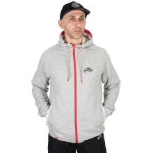 FOX RAGE - Mikina Voyager Hoody svetlo šedá veľ. L