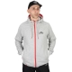 FOX RAGE - Mikina Voyager Hoody svetlo šedá veľ. M