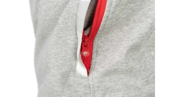 FOX RAGE - Mikina Voyager Hoody svetlo šedá veľ. M